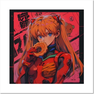 asuka donut Posters and Art